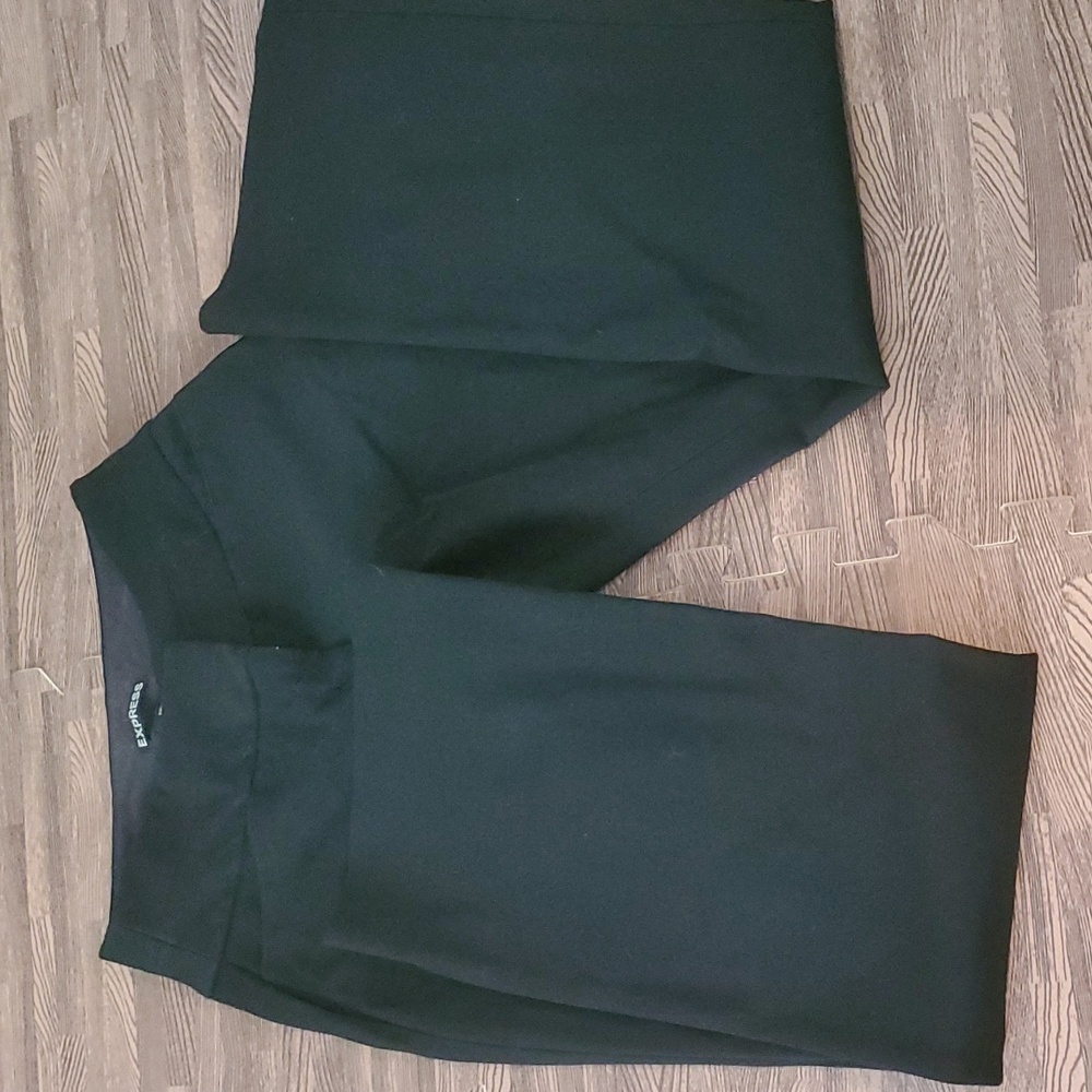 Express Black Slacks